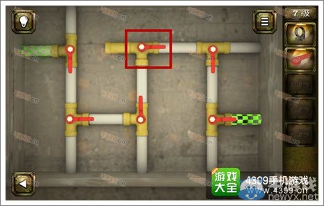 《戰(zhàn)爭逃脫》第七關(guān)水管迷陣攻略