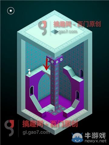 《紀(jì)念碑谷》被遺忘的海岸第七關(guān)攻略