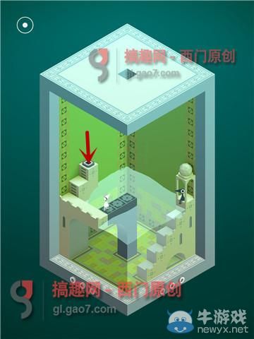 《紀(jì)念碑谷》被遺忘的海岸第七關(guān)攻略