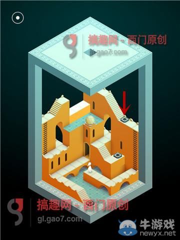 《紀(jì)念碑谷》被遺忘的海岸第七關(guān)攻略