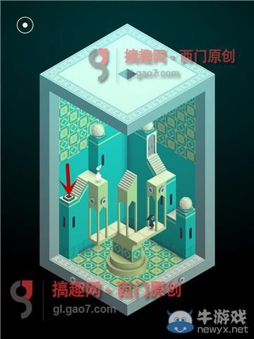 《紀(jì)念碑谷》被遺忘的海岸第七關(guān)攻略