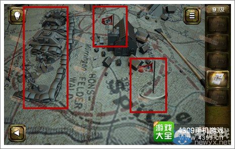 《戰(zhàn)爭(zhēng)逃脫》第九關(guān)指揮作戰(zhàn)室攻略