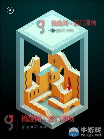《紀(jì)念碑谷》被遺忘的海岸第七關(guān)攻略