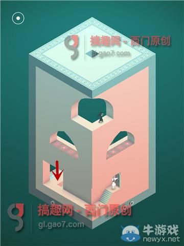 《紀(jì)念碑谷》被遺忘的海岸第七關(guān)攻略