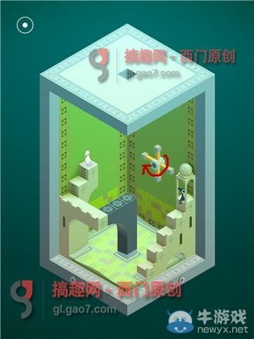 《紀(jì)念碑谷》被遺忘的海岸第七關(guān)攻略