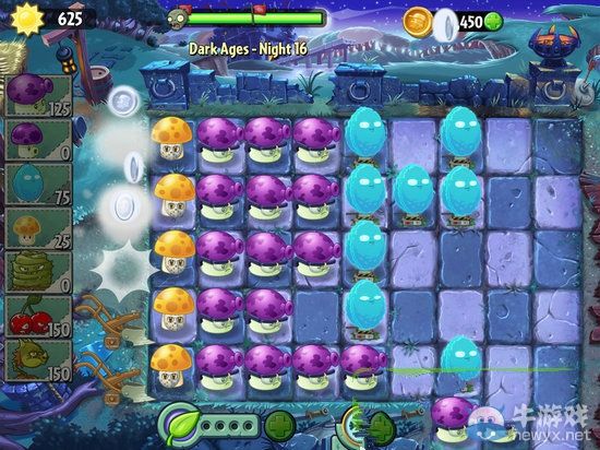 《植物大戰(zhàn)僵尸2》黑暗時代第16天通關(guān)攻略