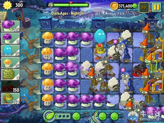 《植物大戰(zhàn)僵尸2》黑暗時代第16天通關(guān)攻略