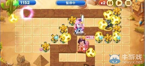 《天天來(lái)塔防》第50關(guān)三星通關(guān)攻略