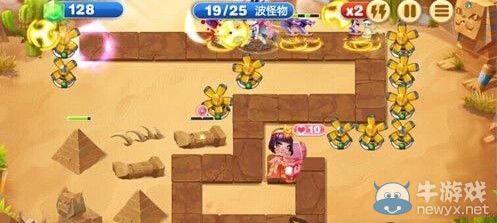 《天天來(lái)塔防》第50關(guān)三星通關(guān)攻略