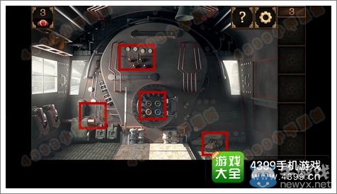 《皇室逃脫》第3關(guān)灼熱的機器庫圖文攻略