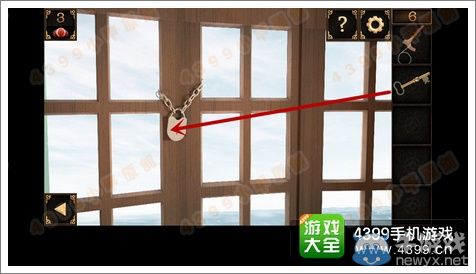《皇室逃脫》第6關(guān)窗外的鑰匙圖文攻略