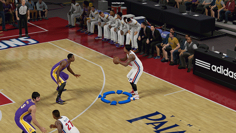 《NBA 2K15》內線封蓋圖文教程
