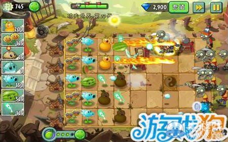 《植物大戰(zhàn)僵尸2》功夫世界第27天圖文攻略