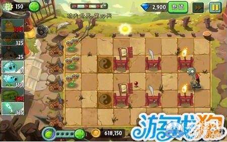 《植物大戰(zhàn)僵尸2》功夫世界第27天圖文攻略