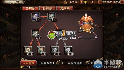 《軍師救我》兵種分類及升級詳解