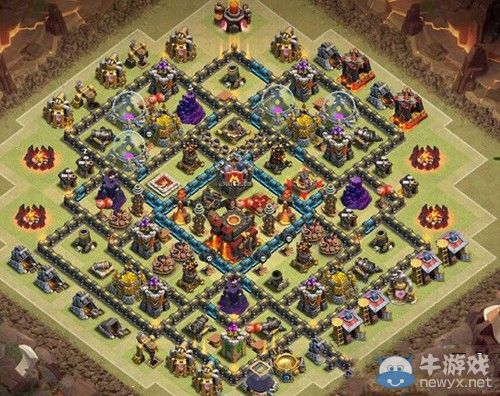 《部落沖突》十本防御陣解析 防御陣型介紹