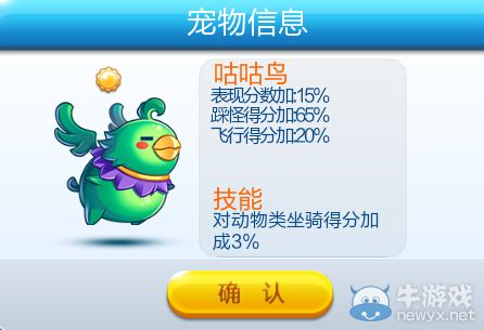 《天天酷跑》咕咕鳥圖鑒