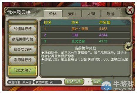 《天龍八部3D》聲望有什么用 聲望獲取做