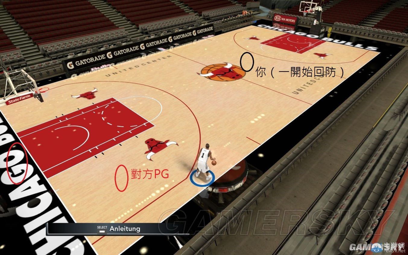 《NBA 2K15》背后搶斷圖文教程
