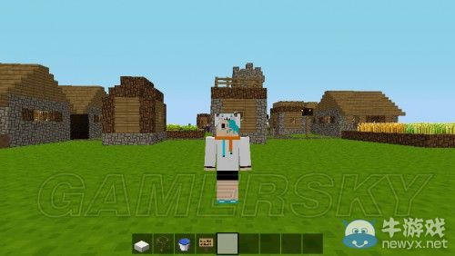 《我的世界》水電梯建造圖文教程