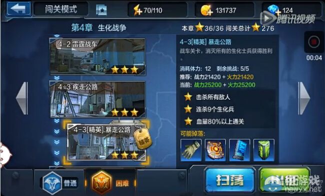 《全民突擊》闖關(guān)模式4-3精英攻略