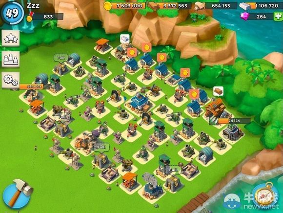 《海島奇兵》18本防御陣型