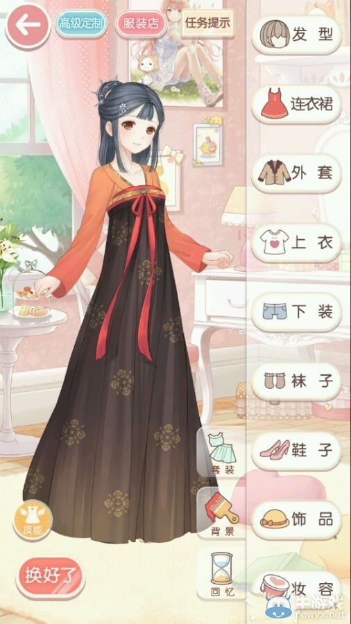 《奇跡暖暖》漢服女神綾羅S級(jí)4-9關(guān)搭配攻略