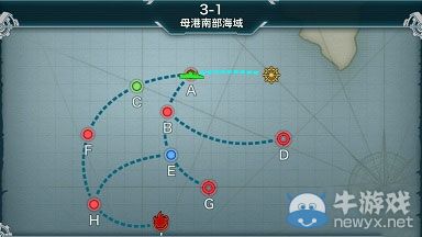 《戰(zhàn)艦少女》3-1通關(guān)攻略