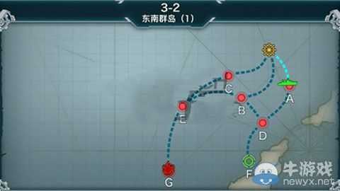 《戰(zhàn)艦少女》3-2通關(guān)攻略