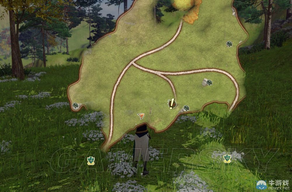 《軒轅劍外傳：穹之扉》無名丘梅果位置指南