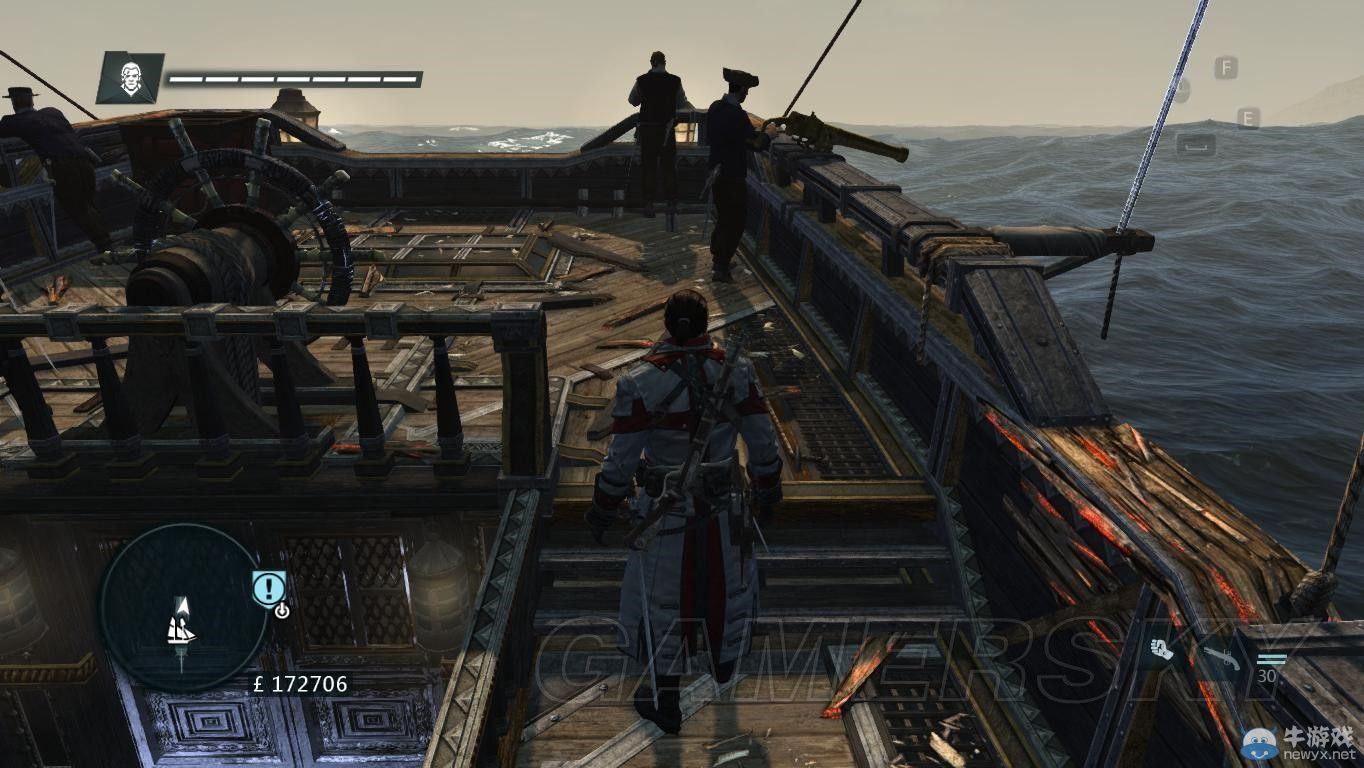 《刺客信條：叛變》傳奇船只暴風(fēng)要塞打法