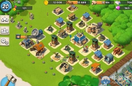 《海島奇兵》9本防御陣型