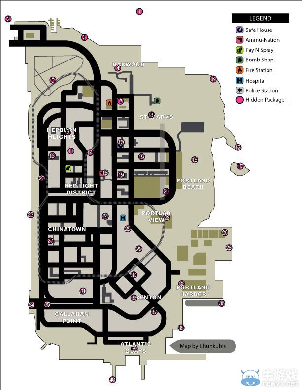 《俠盜獵車手3》波特蘭隱藏包裹攻略