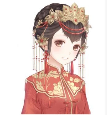 《暖暖環(huán)游世界》婚禮進(jìn)行曲紅妝牡丹婚紗套裝介紹