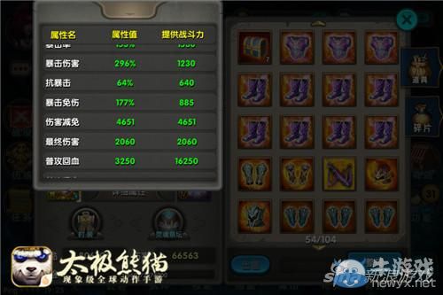 《太極熊貓》裝備搭配選擇技巧