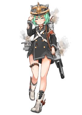 《戰(zhàn)艦少女》Z21圖鑒