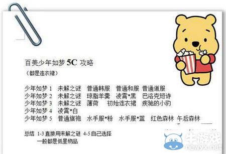 《暖暖環(huán)游世界》百美圖年少如夢5A. 5B. 5C日常任務(wù)完成攻略