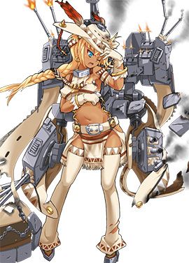 《戰(zhàn)艦少女》俄克拉荷馬圖鑒