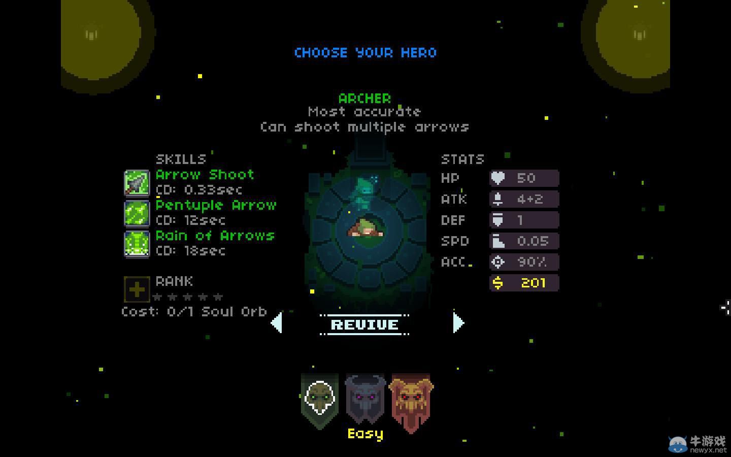 《地牢之魂》弓箭手技能介紹