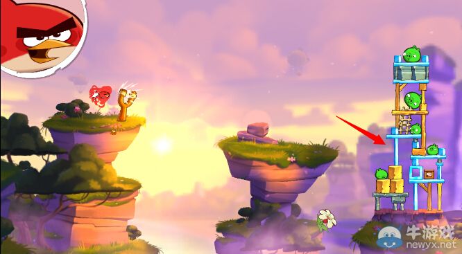 《憤怒的小鳥2》第7關三星攻略