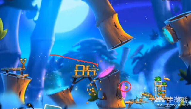 《憤怒的小鳥2》第37關(guān)三星攻略