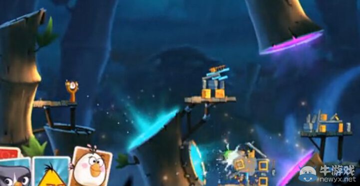 《憤怒的小鳥2》第43關(guān)三星攻略