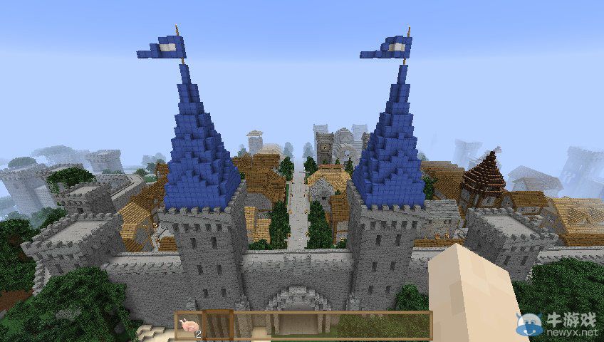 《我的世界》城堡存檔分享圖文攻略