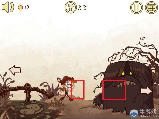 《史上最難的游戲4》第3關(guān)怎么過