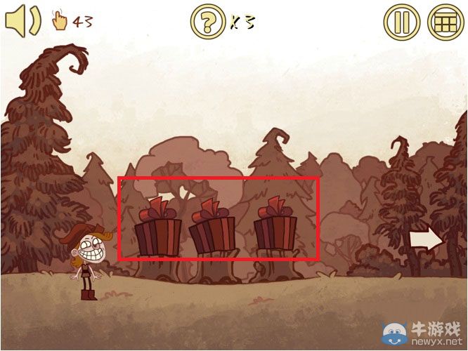 《史上最難的游戲4》第4關(guān)怎么過