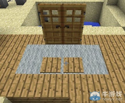 《我的世界》雙開門制作方法