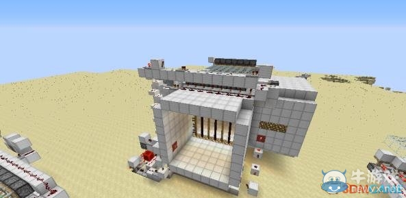 《我的世界》自動門卷簾門制作教程