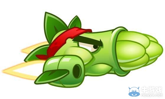 《植物大戰(zhàn)僵尸2：天空之城》蘆筍戰(zhàn)機圖鑒