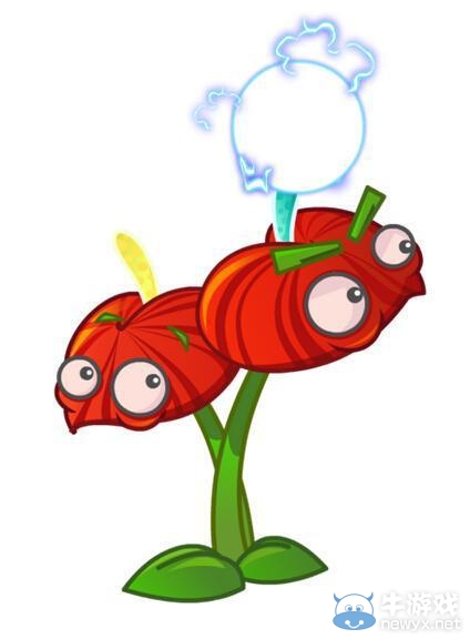 《植物大戰(zhàn)僵尸2：天空之城》電離紅掌圖鑒