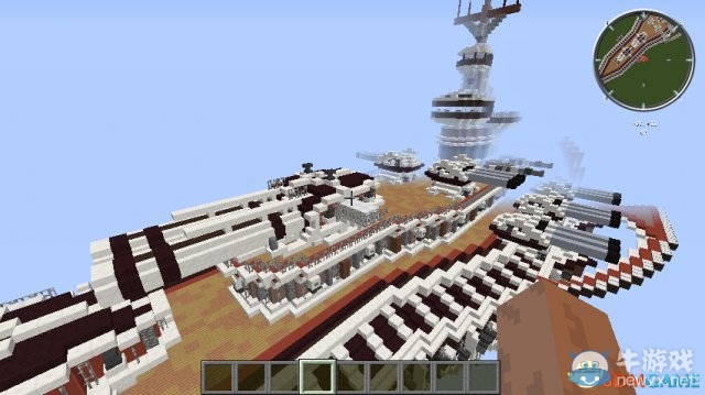 《我的世界》ARK130重型戰艦地圖存檔